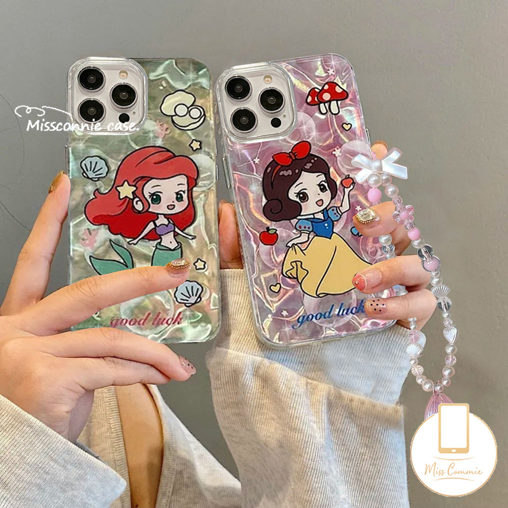 สําหรับ Infinix Tecno Spark GO 1 20 10 Pro 10C 20C สมาร์ท 8 9 7 5 6 Plus Pro 8HD POP 9 ร้อน 50i 40i 30i 11 30 20 12 40 10 Play Note 40 30 Pro Camon 20 Snow ปกเจ้าหญิงเงือกขาว