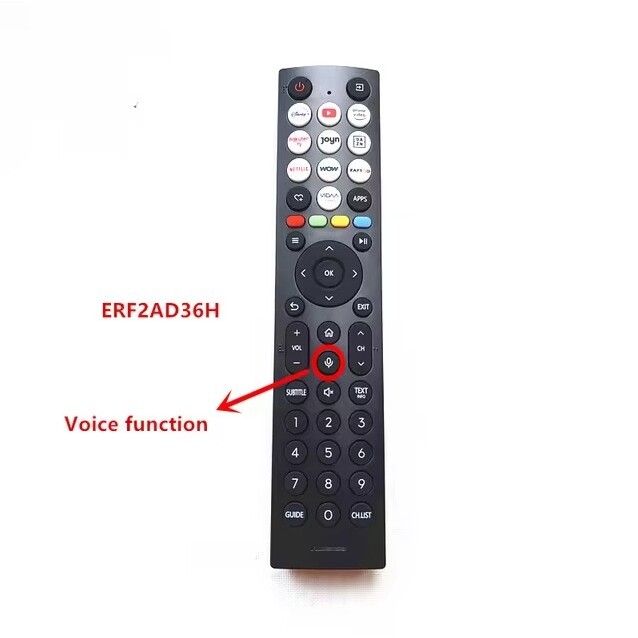 ใหม่ ERF2AD36H สําหรับ Hisense Smart Voice LCD TV รีโมทคอนโทรล U6 Series