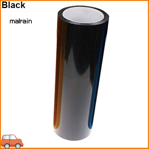 [Ma] Car Auto Vehicle ไฟหน้ากันน้ําไฟท้าย Tint Film Wrap Roll Sticker