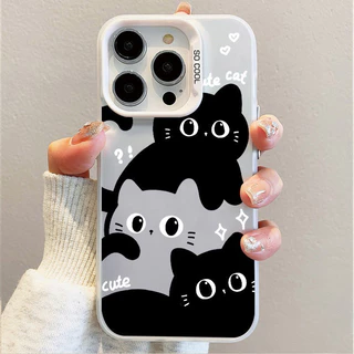 เคส VIVO เจ้าเหมียว Y91 Y11 Y21 Y16 Y27s Y20 Y35 Y27 Y31 Y12 Y02 Y22 Y36 Y22s Y12i Y17 Y12s Y17s Y15 Y21s ป้องกันการตก