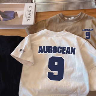 เสื้อยืดแขนสั้นสำหรับเด็กและวัยรุ่น สไตล์ฤดูร้อน ผ้าฝ้ายแท้ …