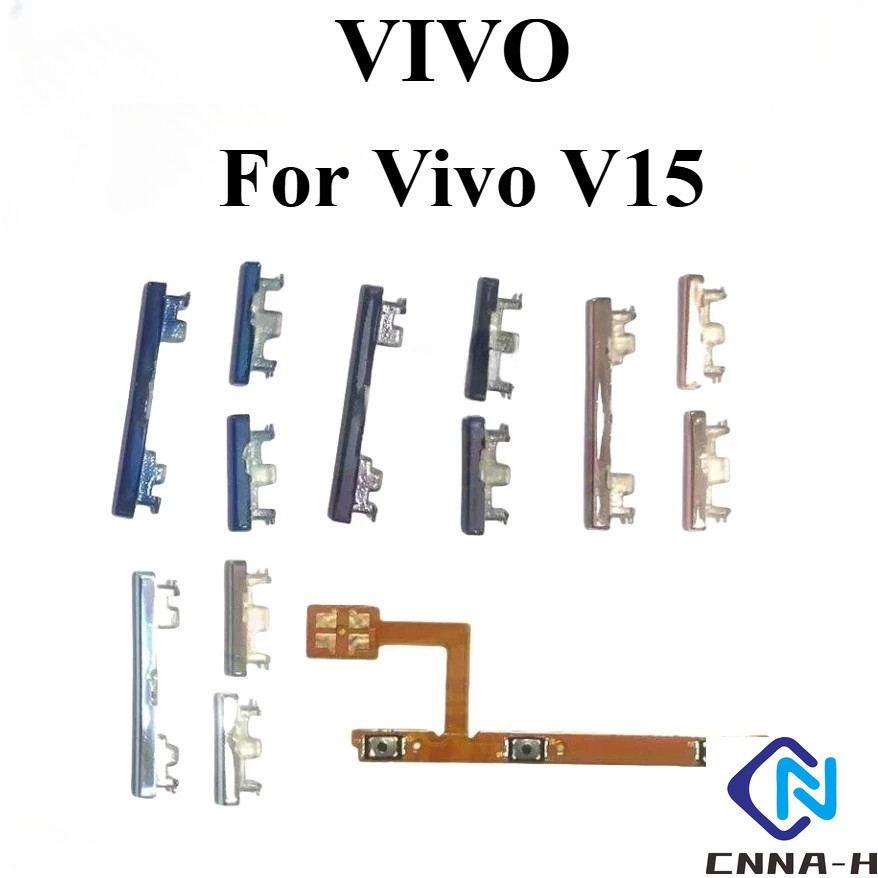 สําหรับ vivo V15 flex ปุ่มเปิดปิดปุ่มปรับระดับเสียง flex