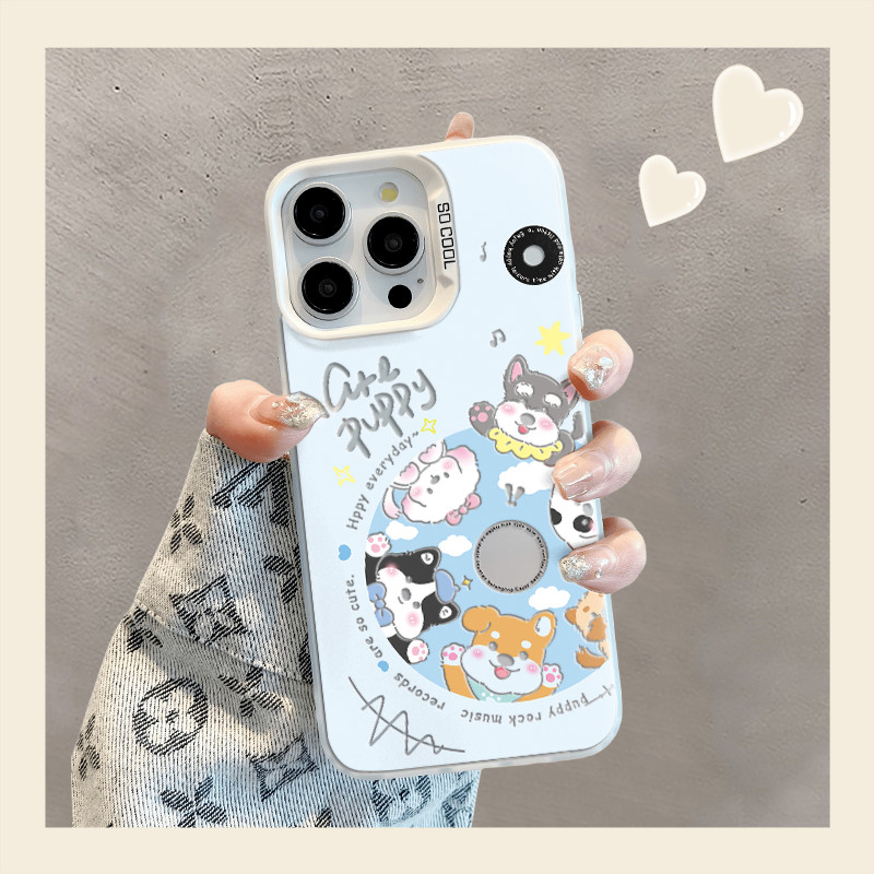 สุนัขน่ารักสําหรับ Vivo Y17 Y12 Y12S Y30 Y7S Y50 Y100 S10 S10E V23E V23 V25 V27 V29 X60 X70 X80 X90 X100 X200 PRO เต็มรูปแบบ 11pro 8pro 7pro 9pro 7pro