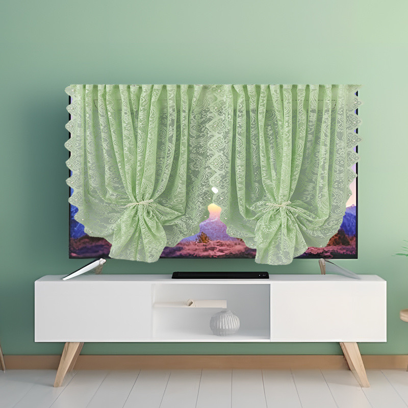 New Product#TV Dust Cover New Model LCD TV Cover55Inch65Inch75Wall-Mounted Towel Cover TV Cloth4wu