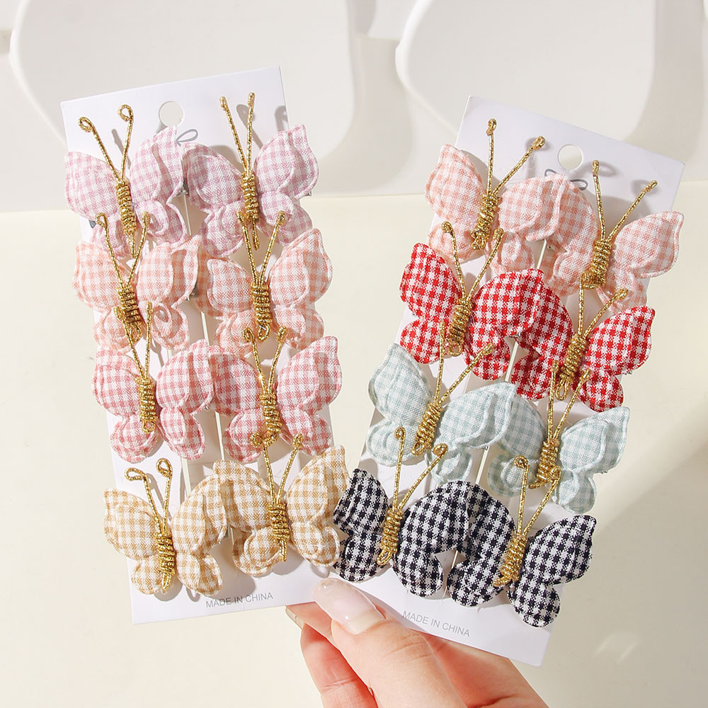 ชุดกิ๊บผมแฮนด์เมด 8/10 ชิ้น สไตล์น่ารัก มีสีสัน สำหรับเด็กและสาวๆ