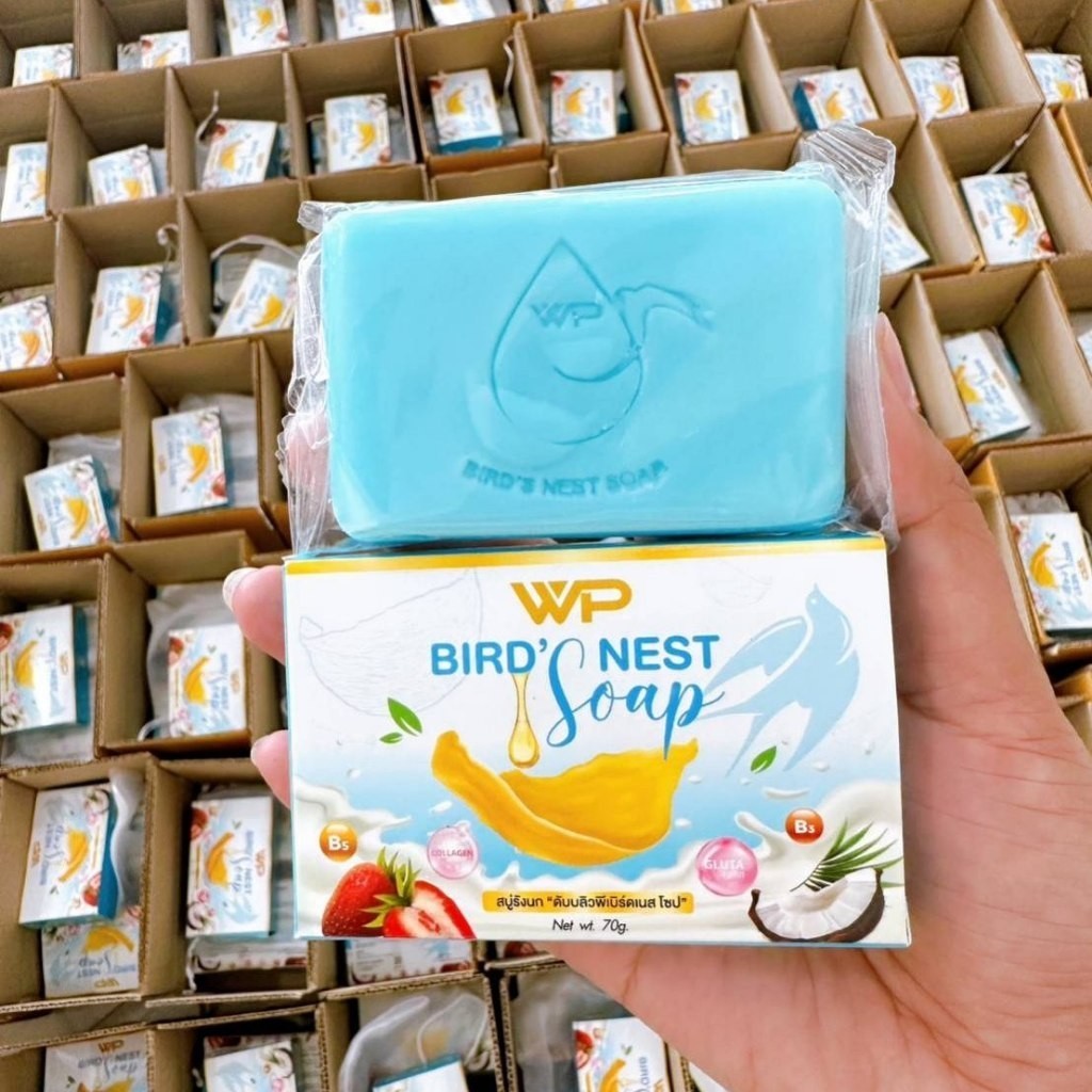 สบู่รังนก K2 Brid’s Nest Soapลดสิว บำรุงผิวขาว( ขนาด 70 กรัม)