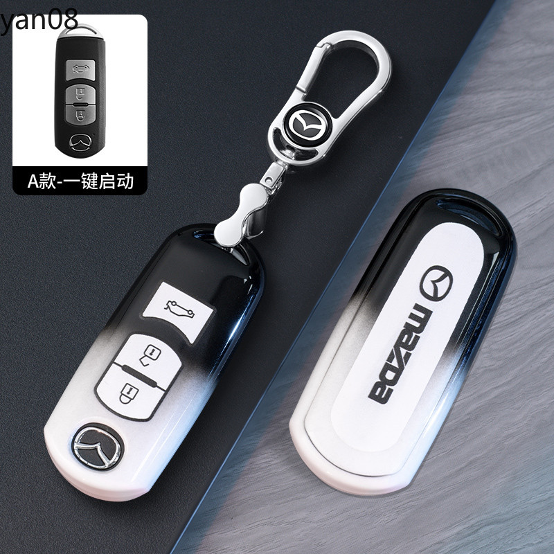 ใหม่ Tpu รถ Remote Key กรณี Fob สําหรับ Mazda 2 3 5 6 CX-3 CX-5 CX-7 CX-9 CX8 ความเร็ว Miata MX5 2016 2017 2018