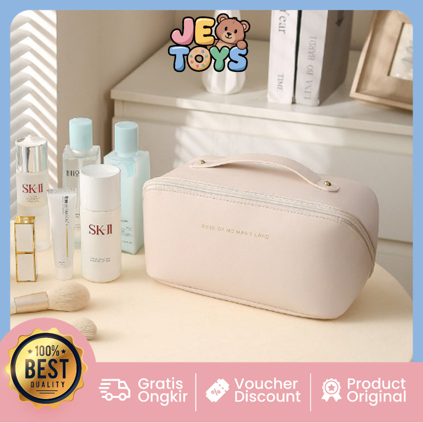 Je Toys T5860 กระเป๋าเครื่องสําอาง Washbag กระเป๋าเครื่องสําอางกันน้ํากระเป๋าเครื่องเดินทางที่เต็มไป
