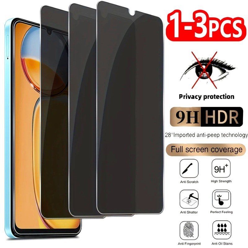 สําหรับ T-Mobile Revvlry + 1-3 ชิ้น Anti Spy คลุมทั้งหมดแก้วป้องกันหน้าจอโทรศัพท์สําหรับ T-Mobile RE