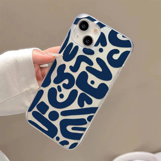 เคสโทรศัพท์ For iPhone 11 13 16 Pro Max Case iPhone 13 17 15 Pro Max 12 14 13 Pro Max ดอกไม้น้ำแข็งใสก็น่ารัก