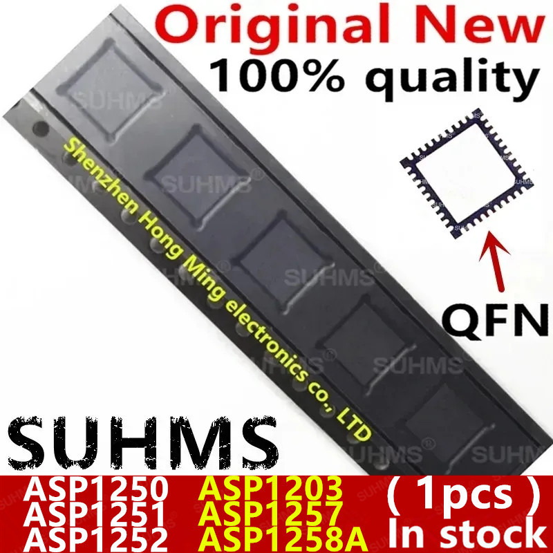 (1 ชิ้น) 100% ใหม่ ASP1250 ASP1251 ASP1252 ASP1257 ASP1258A ASP1203 QFN ชิปเซ็ต