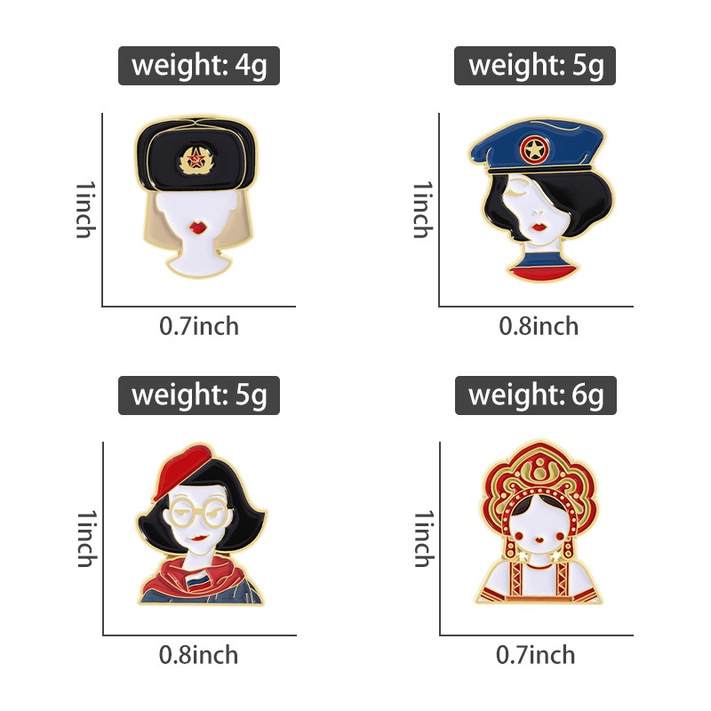 เข็มกลัดแบบ lapel pin ลายการ์ตูนและตัวอักษร สำหรับแต่งเติมสไตล์เสื้อผ้าและของขวัญ ราคา ถูกที่สุด ดีลบีเคเค แกลเลอรีภาพที่ 9