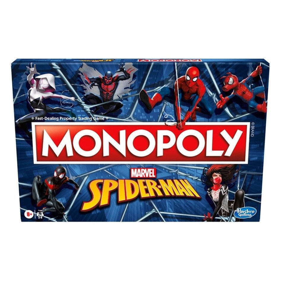 Hasbro Gaming Monopoly Marvel Spider-Man Edition เกมกระดาน H3K4 LL3L