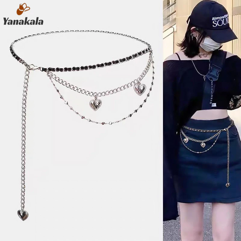 ส่งเร็ว🚚เข็มขัดโซ่คาดเอว ผีเสื้อ ย้อนยุค แฟชั่น ระดับไฮเอนด์ เครื่องประดับ สําหรับผู้หญิง เข้ากับทุกการแต่งกาย-Yanakala thumbnail 3