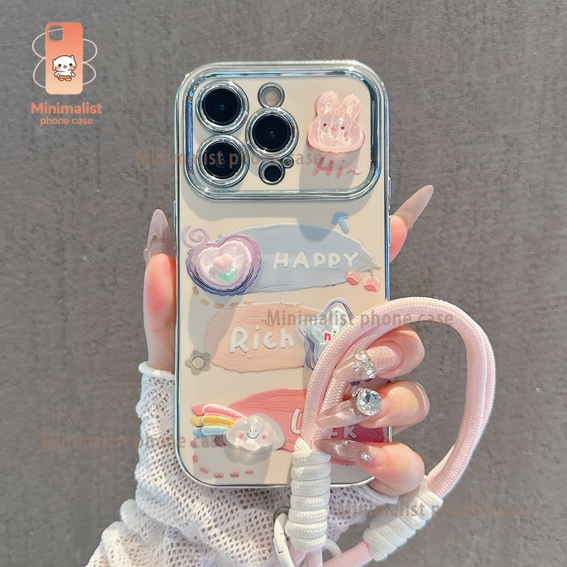 Realme C55/C53/N53/C35 Anti-Fall 3D Soft Strap Case สําหรับ C33/N30A/C25/7i/C30 A-XPDP6D015