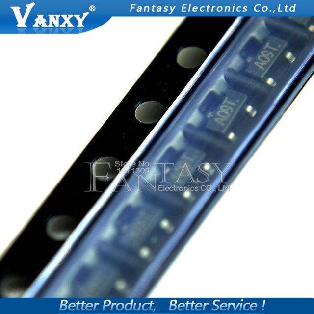 50pcs AO3400A SOT-23 AO3400 SOT23 เครื่องหมาย A09T AO9T SMD N-Channel 30 V/5.7A MOSFET ทรานซิสเตอร์ใ