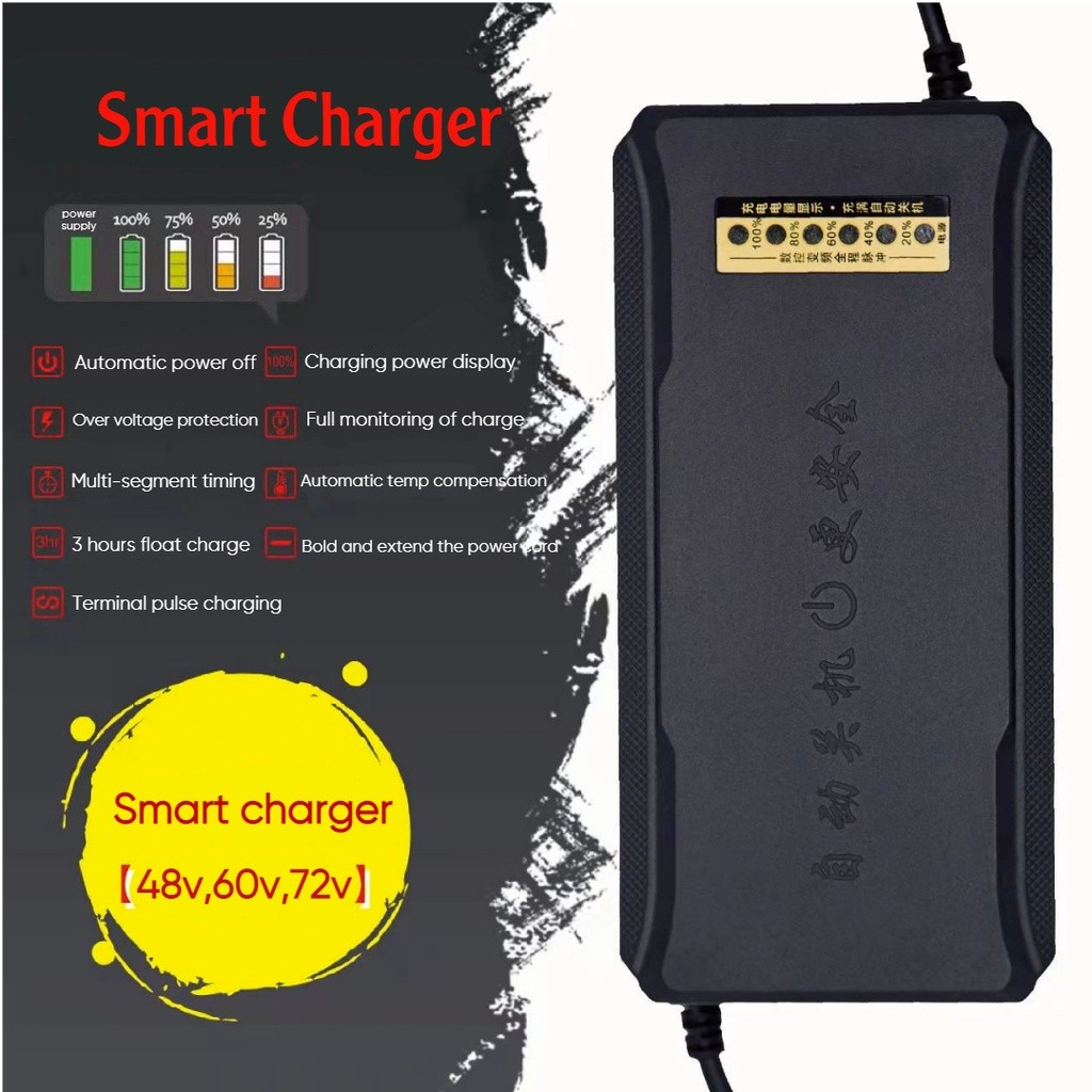 48V 60V 72V 50AH 30AH 20AH LEAD ACID ELECTRIC BIKE CHARGER SFEA