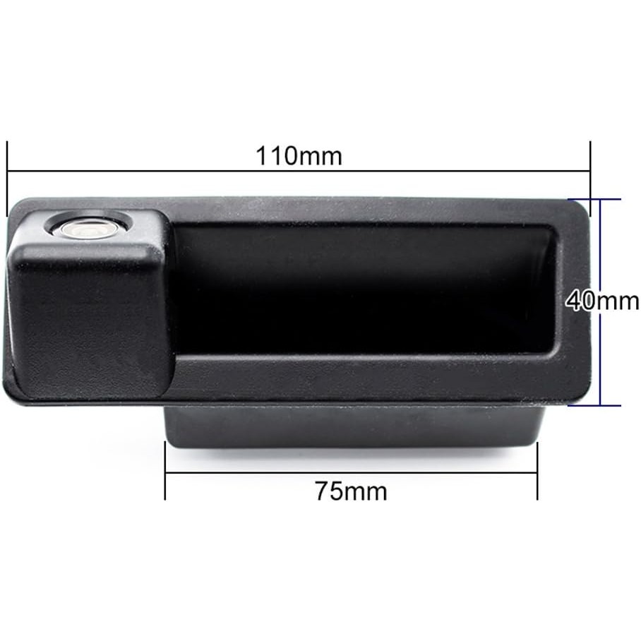 Trunk Handle กล้องเฉพาะรถรวมอยู่ในกรณีจับกล้องมองหลังสําหรับ 5 Series M5/3 Series M3/X1/X3/X5/X6/E39