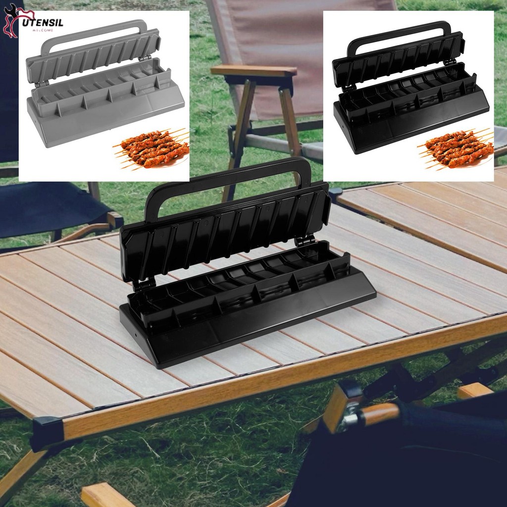Kebab Maker Professional พลาสติก Kebab Maker กดไม่ติดคู่มือ Kebab Mould ทําความสะอาดง่ายบาร์บีคิว Sk