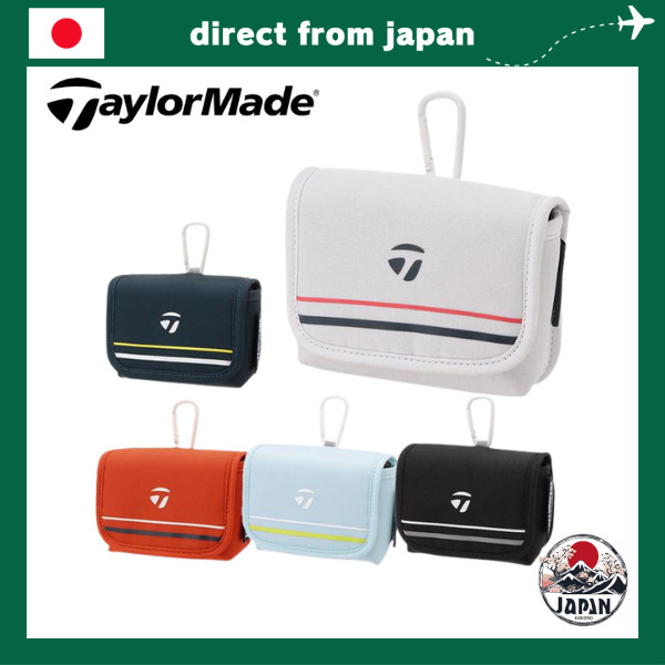TaylorMade Graphic Logo Scope Case – Golf Rangefinder Pouch with Carabiner