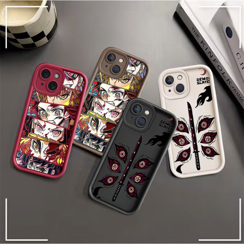 Anime Demon Slayer สําหรับ OPPO Realme 14 Pro 8 8i 7i 12 11 5 6i 5i 7 9 Pro C17 Realme8 Realme9 เคสโ