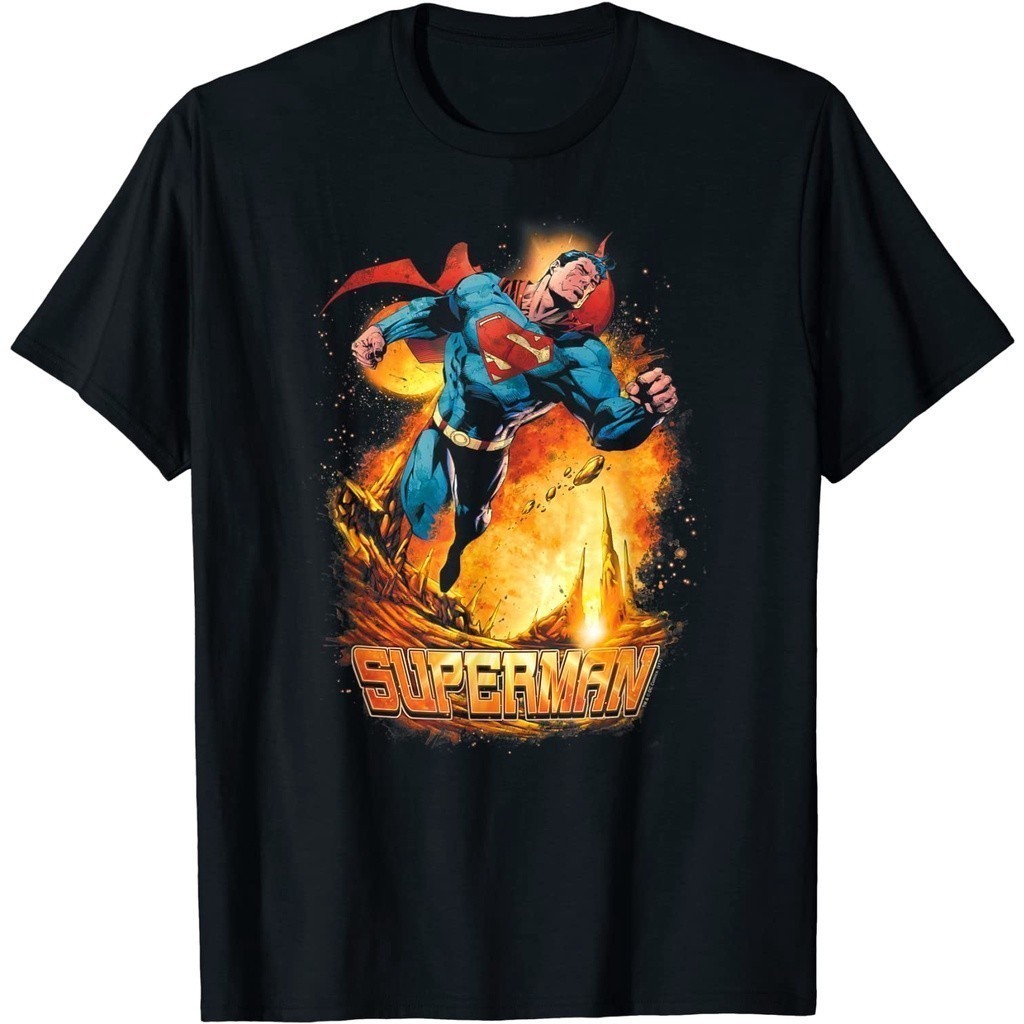 เสื้อยืดผู้ใหญ่ Superman Space Case