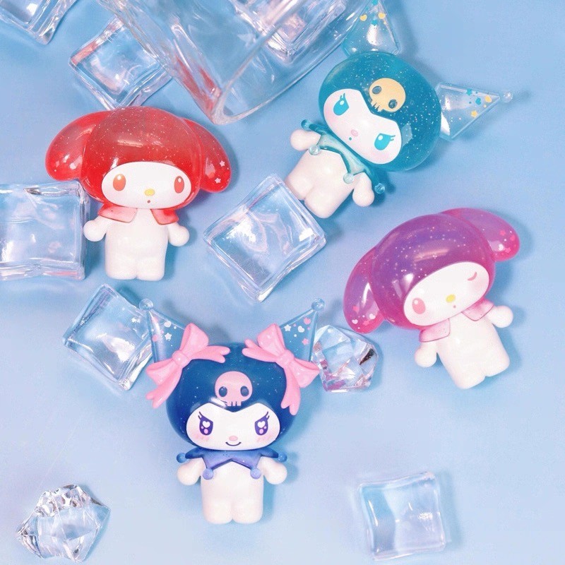 [พร้อมส่ง-แบบจุ่ม] TOPTOY x Sanrio Characters My Melody & Kuromi Ramune-Style Mini 1 ซอง = 3 ตัว