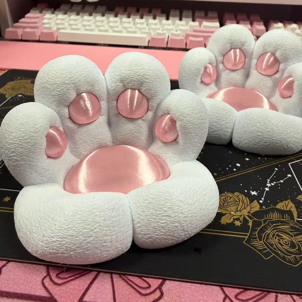 Creative 3D พิมพ์สามมิติ Cat Claw ที่วางโทรศัพท์ Universal น่ารักสาวหัวใจเดสก์ท็อปตกแต่ง