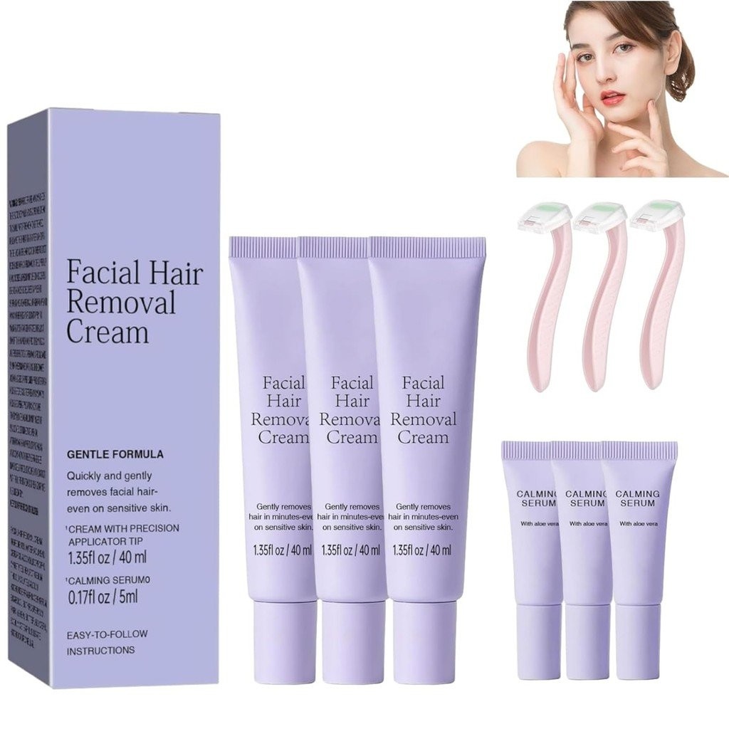 ครีมกําจัดขน Luuma, เครื่องกําจัดขนบนใบหน้า Luuma, กําจัดขนบนใบหน้าด้วยเหงือก, ครีมกําจัดขนติดทนนานส
