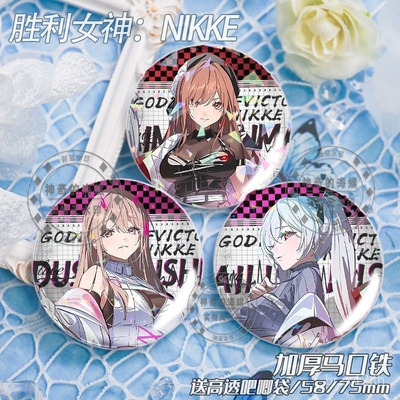 NIKKE Premium Good Things Goddess of Victory: nikke Emma Alice, Viper, Badge Merchandise Valley Tinp