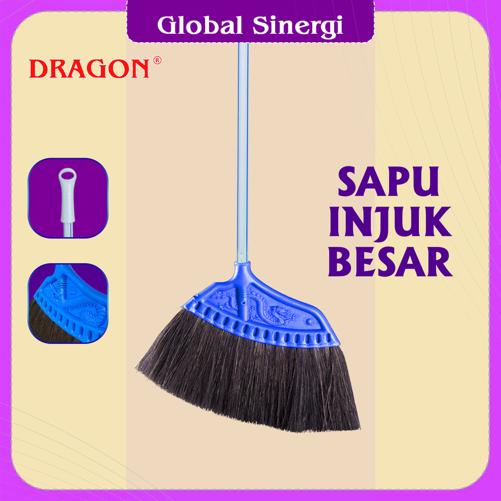 DRAGON Broom Injuk 90 ซม. น้ํายาดันฝุ่นอเนกประสงค์