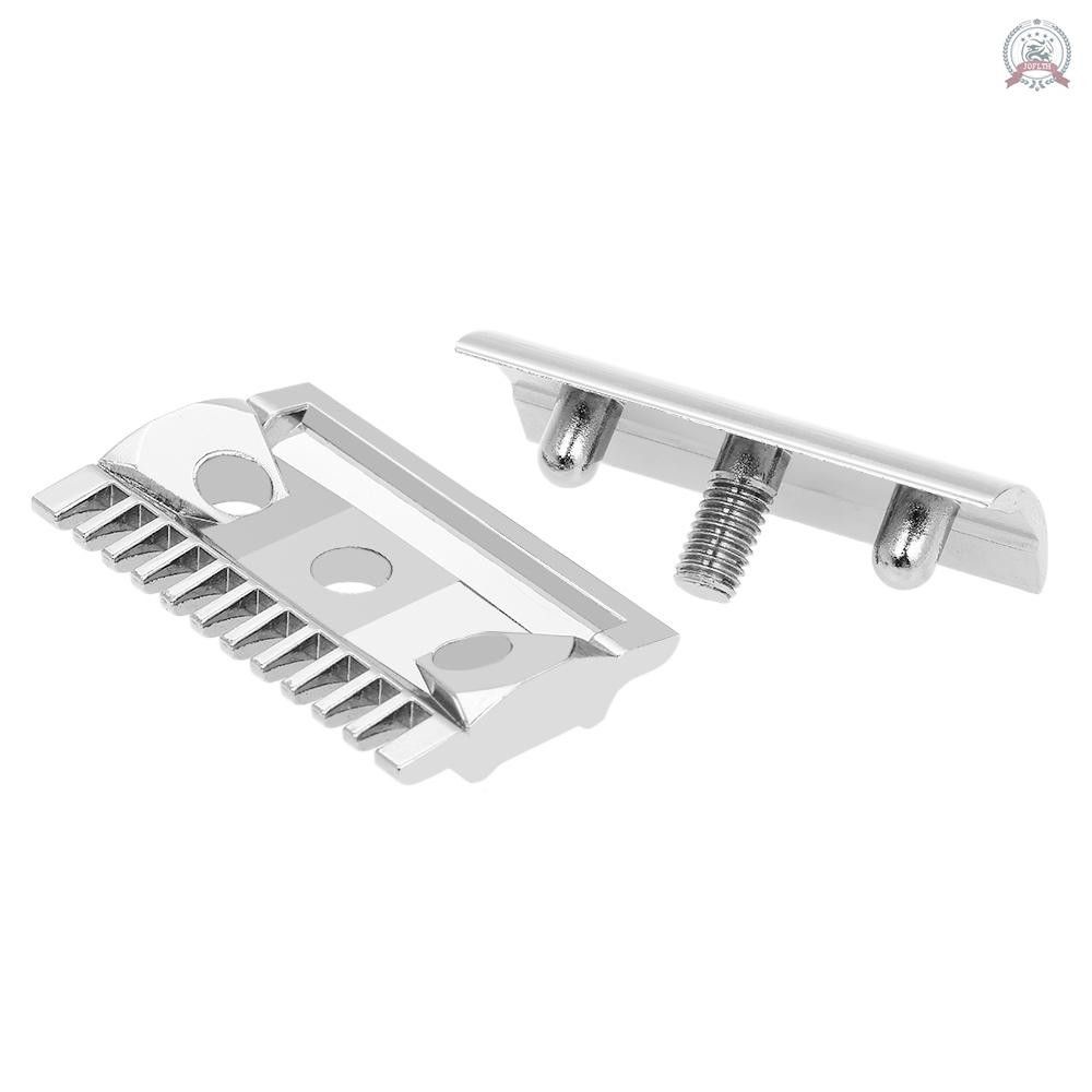 [โปรโมชั่น] Double Edge Shaving Safety Razor เปิดหวีหัวผู้ชาย Safety Razor Head Shaving Tool