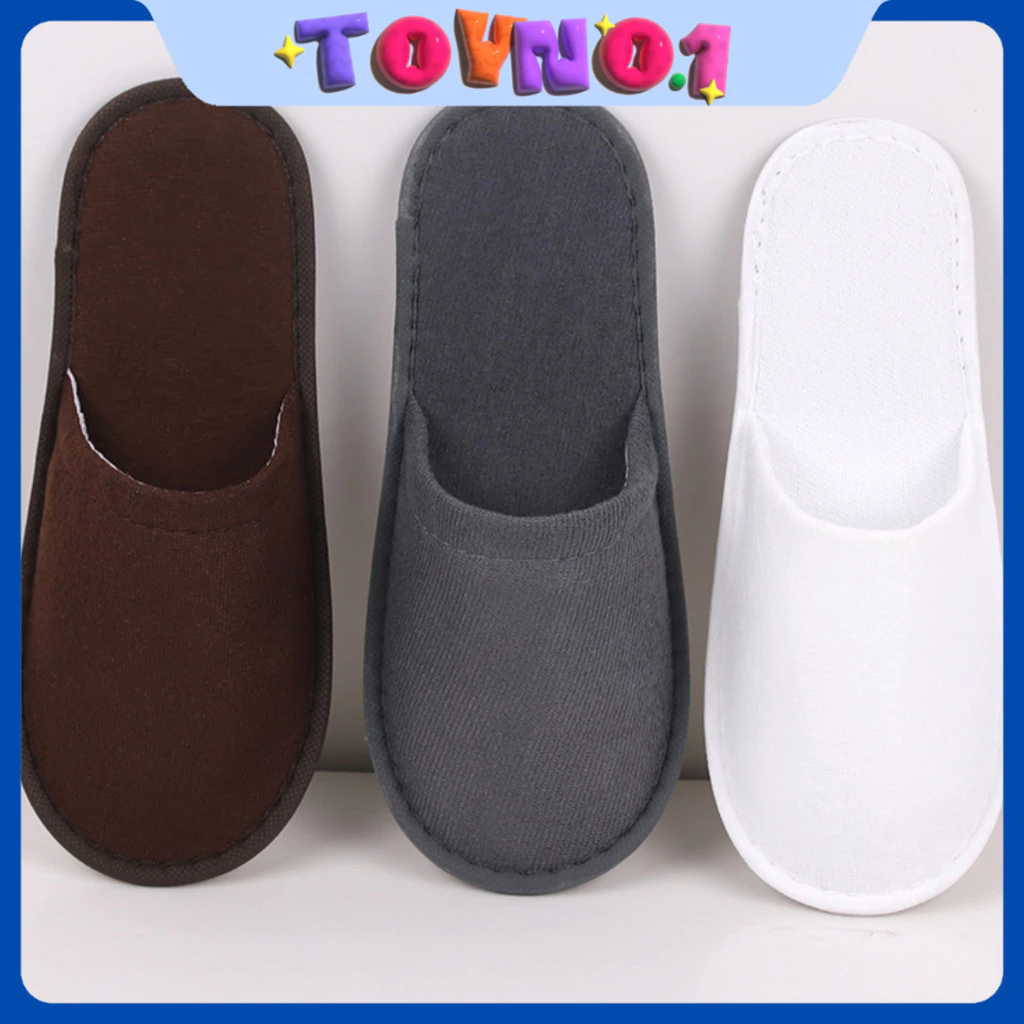 ToyNo.1🧸 พร้อมส่ง🧸"TO-505" รองเท้าสลิปเปอร์ ใส่ในบ้าน หรือโรงแรม สบายนุ่ม มี5สี