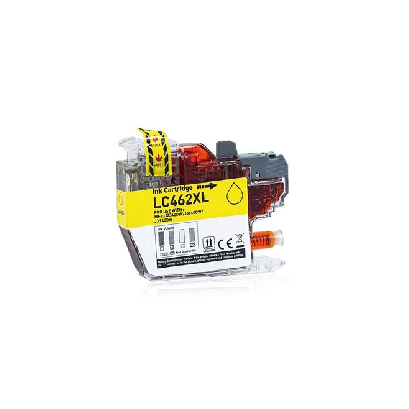 ตลับหมึกฟาสอิงค์  Brother LC462XL สีเหลือง