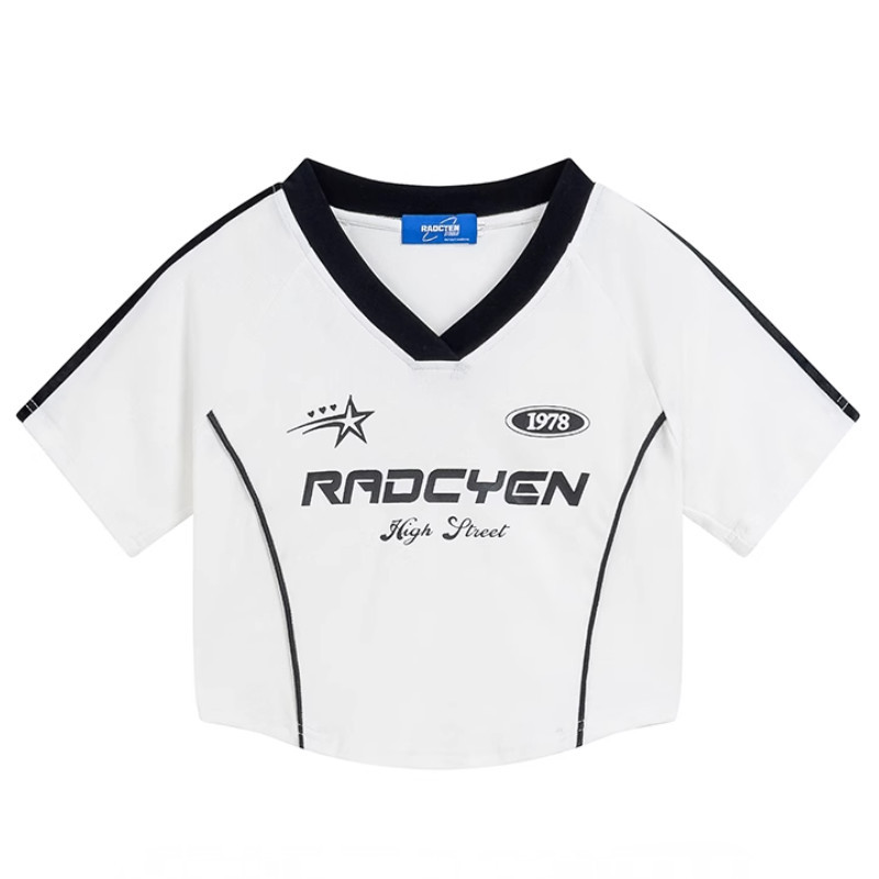 Vilaup – M-2XL Crop Top เสื้อครอป ลายพิมพ์ ผู้หญิง ราคา ถูกที่สุด ดีลบีเคเค แกลเลอรีภาพที่ 4