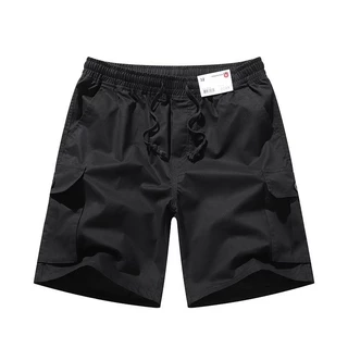 URBAN PIPE 6 กระเป๋ากางเกงขาสั้นสินค้าสำหรับผู้ชาย 28-34 ยาวเลยเข่า Cotton 6Pocket Cargo Shorts 2239