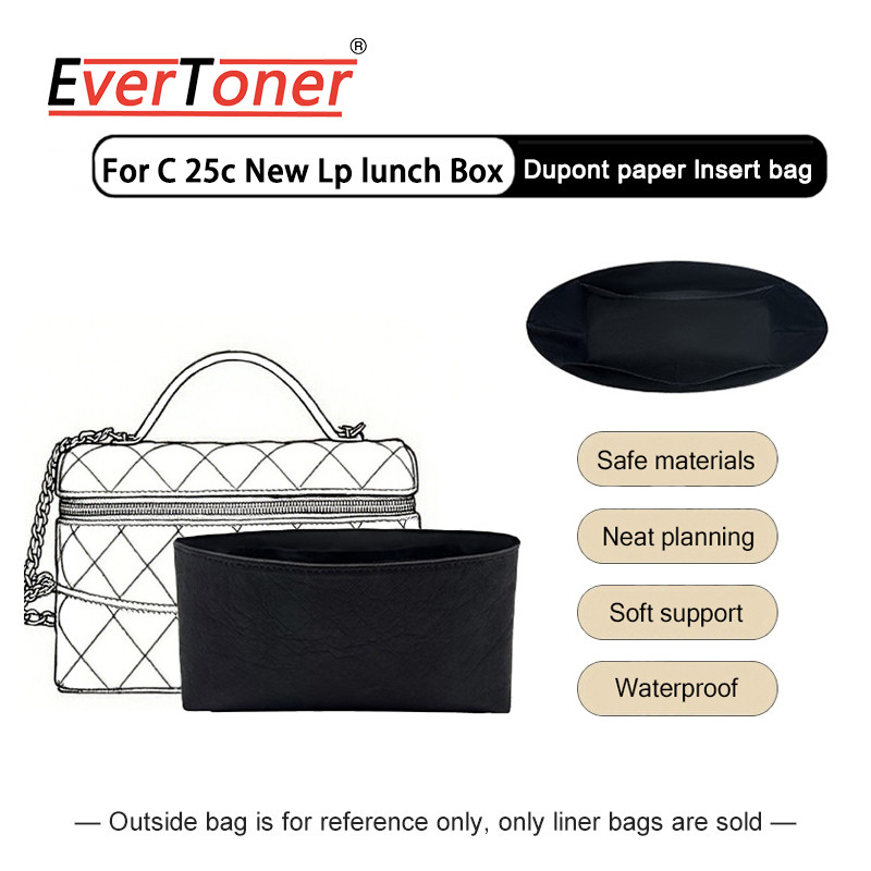 EverToner Dupont กระดาษใส่กระเป๋าสําหรับ C 25c ใหม่ LP กล่องอาหารกลางวันกระเป๋าสนับสนุนเดินทางแบบพกพาใส่กระเป๋า Organizer