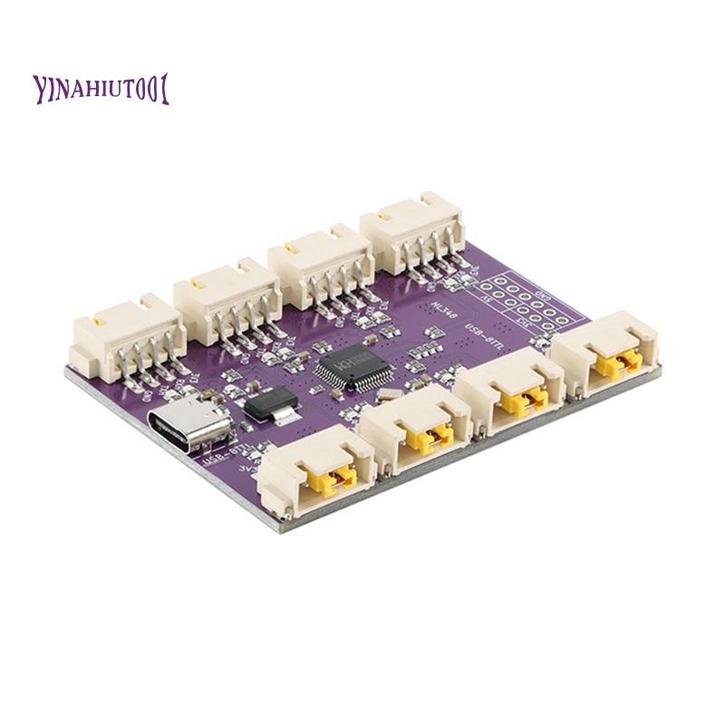 Yinahiut001USB ถึง TTL CH348 USB-8TTL โมดูลแปลงการสื่อสาร