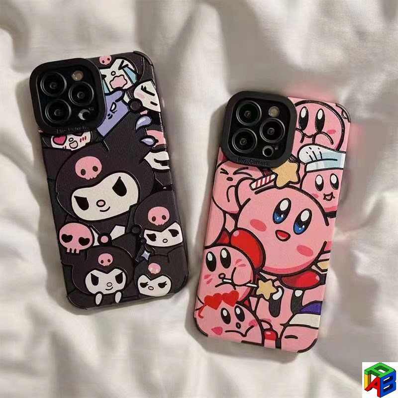 เหมาะสําหรับ OPPO Reno 13/13Pro 5G/Reno 12/12Pro A3PRO/A3X/A15/A54/A74 5G/Ren10Pro/Reno5/A9/A5 2020 น่ารัก Kuromi anti-fall soft เคสโทรศัพท์