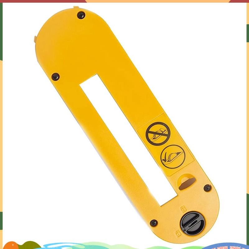 Super DWE7402DI ตารางเลื่อยอุปกรณ์เสริม Dado ThroatPlate Dado ใบมีดสําหรับ 10 นิ้วตารางเลื่อย DWE7490 DWE7491 DWE7491RS DWE7492