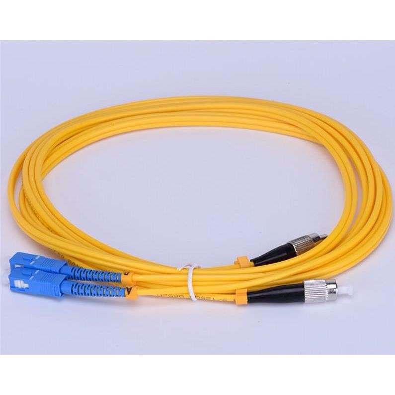 Patchcord Fiber Optic FC SC / SC FC Duplex Singlemode 9/125um 3 เมตร