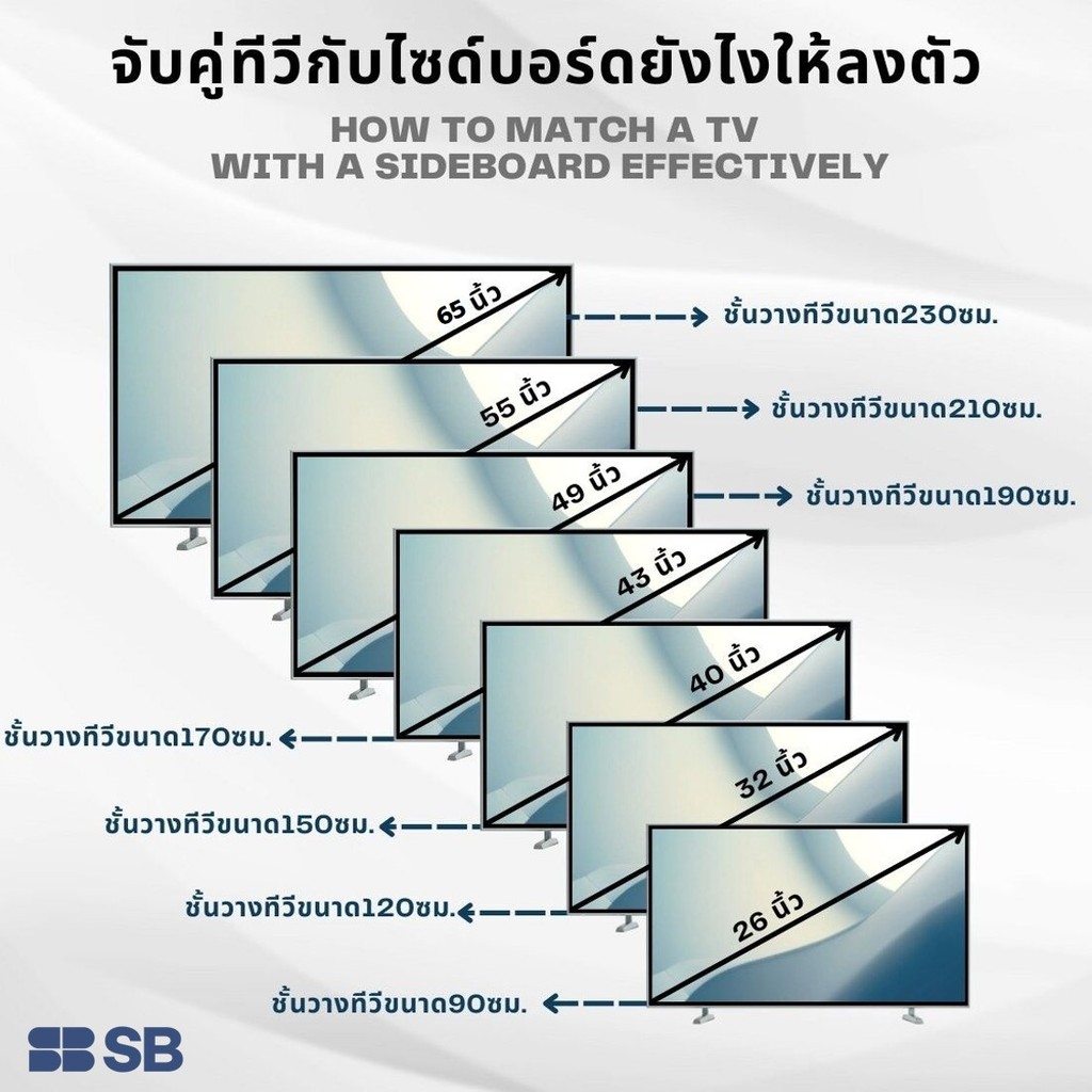 SB Design Square ตู้เก็บของ ขนาด 160 ซม รุ่น VALLEY สีไม้อ่อน (ความลึก 35 ซม.) (W160XD35XH75 ซม)  แบรนด์ SB FURNITURE - รูปที่ 5