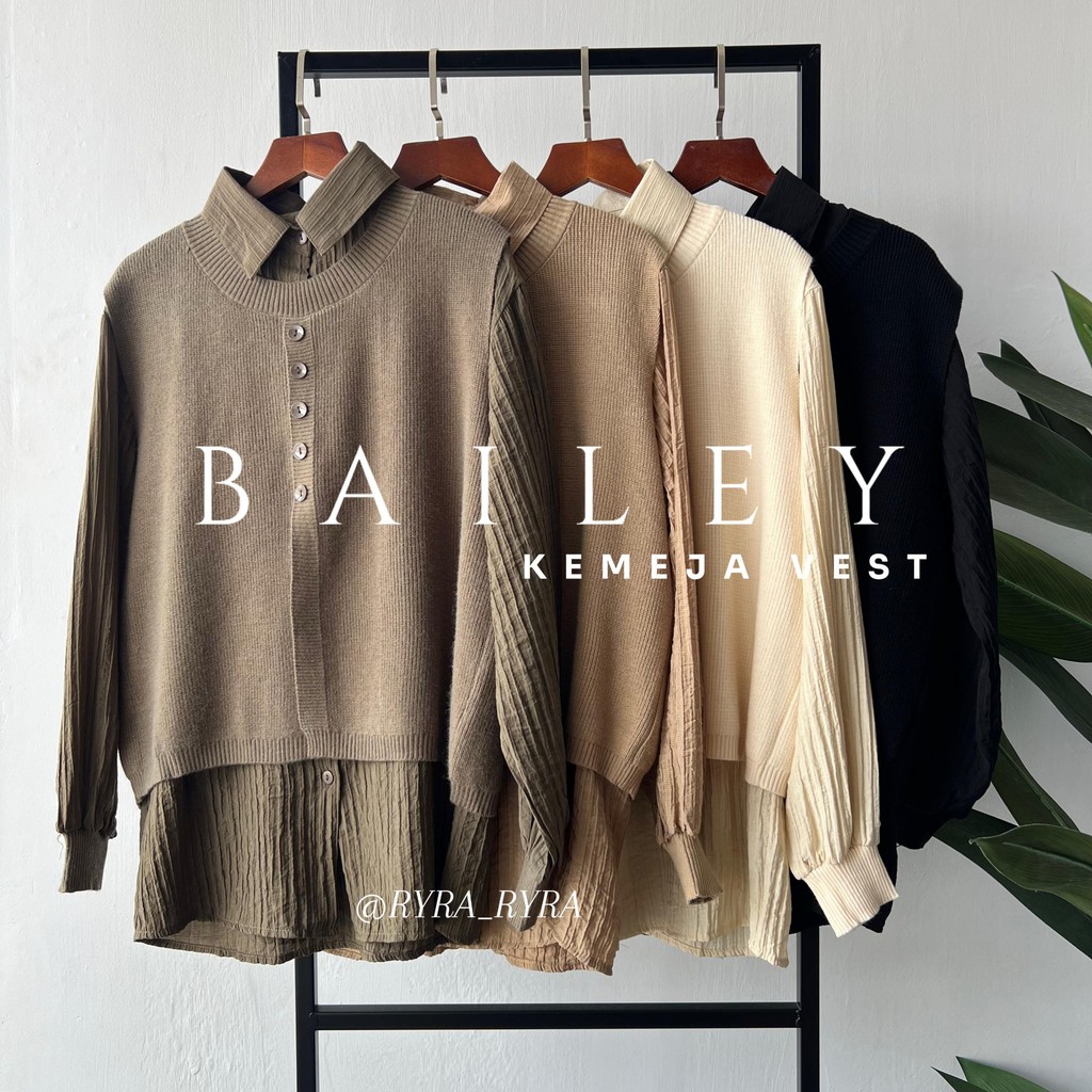 KEMEJA WANITA - BAILEY KEMEJA VEST