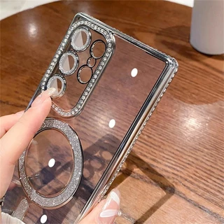 113.เคส A17 A07 A37 A57 5G เคส ชาร์จได้ สำหรับ Samsung A06 A16 A26 A36 A56 s24 S25FE S25 s26 ultra A55 S25Ultra แม่เหล็ก