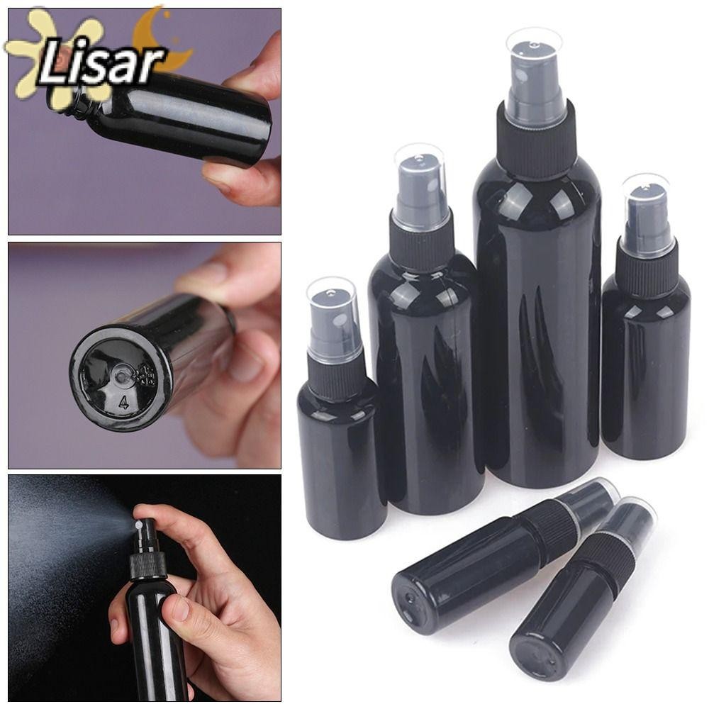 LISAR 1 ชิ้นรดน้ําขนาดเล็ก,สีดําเปล่า 20/30/50/60/100 มล.ขวดสเปรย์รีฟิล,น้ําหอมเครื่องสําอาง Face Hydration แบบพกพาอุปกรณ์เสริมพลาสติก Sub-Botling