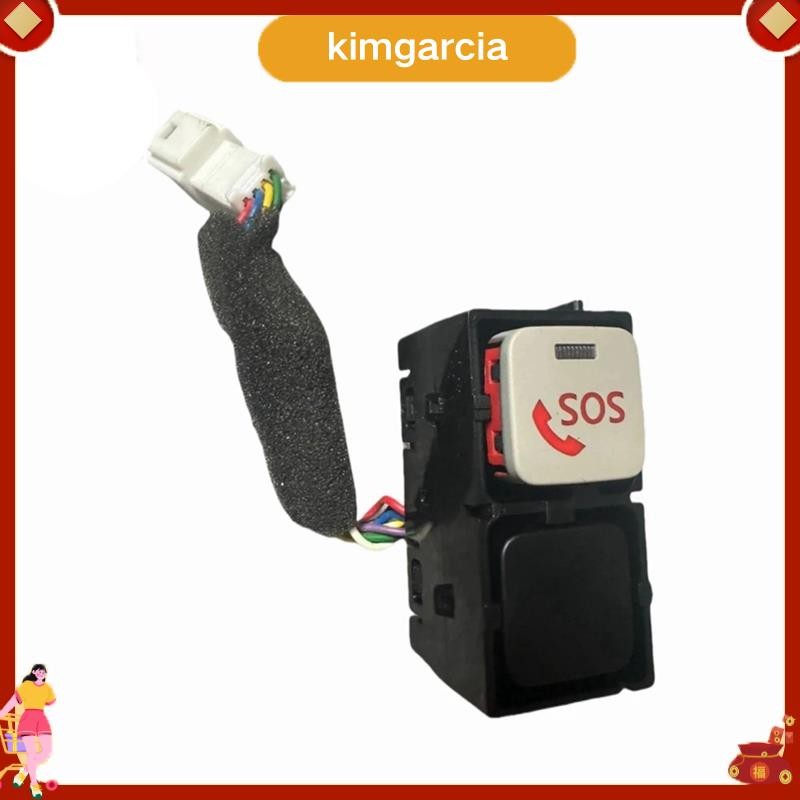kimgarcia แผงควบคุมหลังคารถสวิตช์โทรศัพท์ DCM SOS สวิตช์ฉุกเฉิน 253B0-4CL0A สําหรับ Juke T32Z (J11Z)