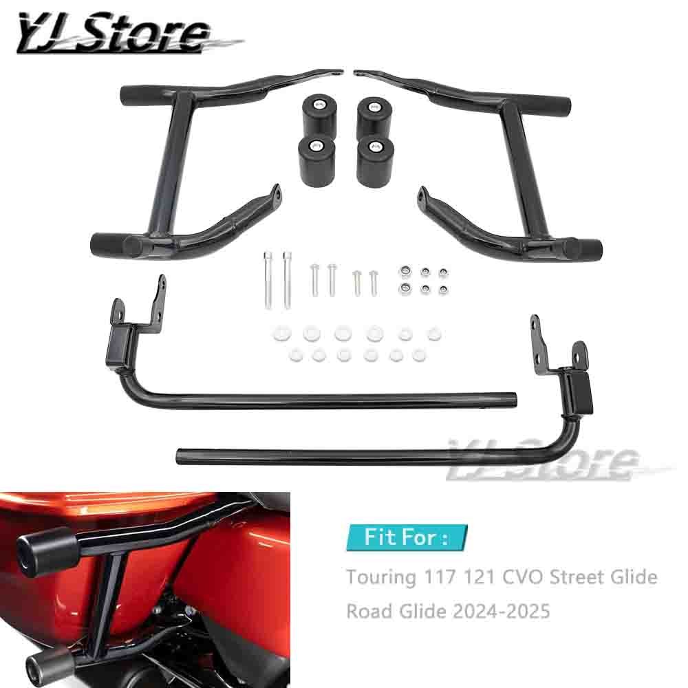 Fit สําหรับ Harley Touring Road Glide Street Glide CVO 2024-2025 อุปกรณ์เสริมรถจักรยานยนต์ด้านหลัง S
