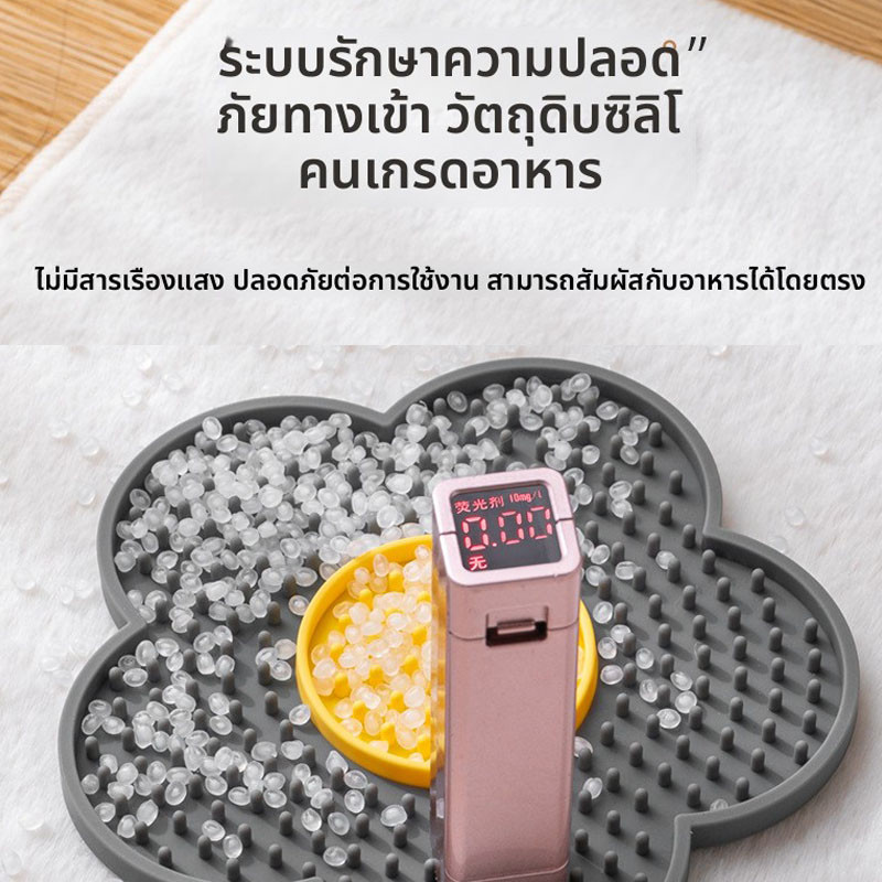 COD ชามอาหารแมว ชามชะลอกินแบบซิลิโคน ชามแมว สําหรับฝึกสัตว์เลี้ยง สุนัขและแมว - รูปที่ 2