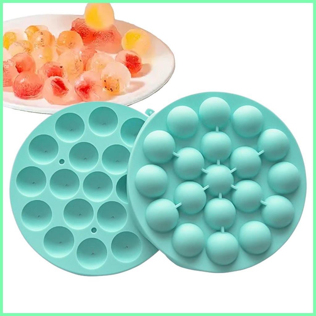 Ice Sphere Mold Iced Sphere ซิลิโคน Mould อเนกประสงค์ถาดน้ําแข็งนุ่มสําหรับ Home Kitchen Buffet Trav