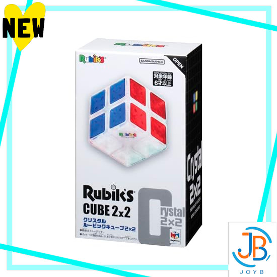 Direct From Japan megahouse Crystal Rubik's Cube 2x2 3D Puzzle 6 years old and up